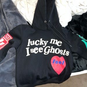 Lucky me I see ghosts hoodie